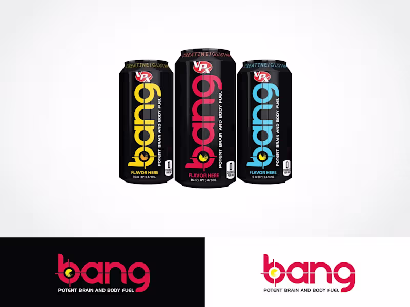 Cover image for Bang Drinks Label & Packages