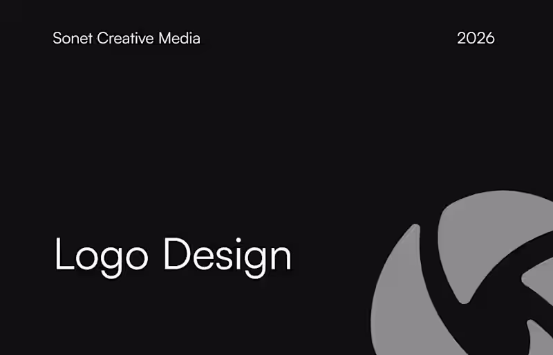 Cover image for Logo Design for Sonet Creative Media
