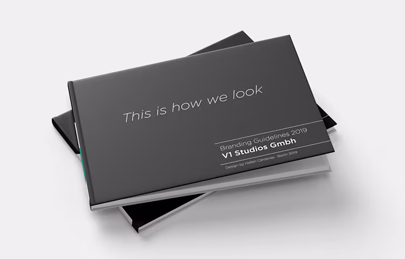Cover image for Branding: V1 Studios GmbH
