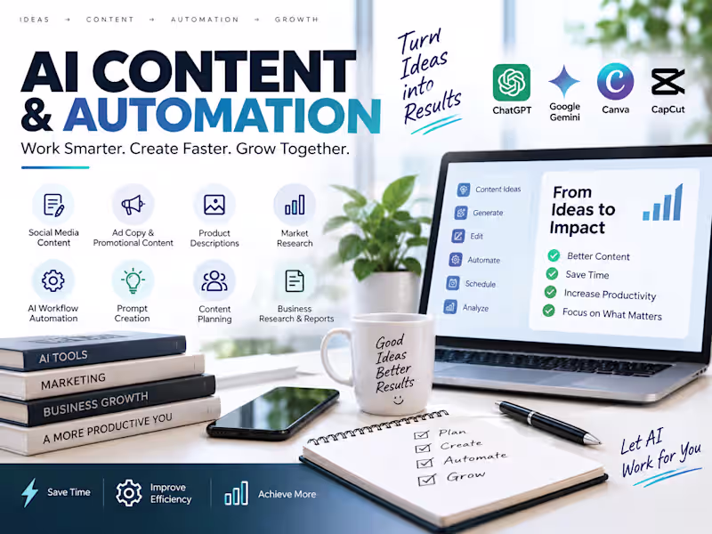 Cover image for AI Content & Automation Support