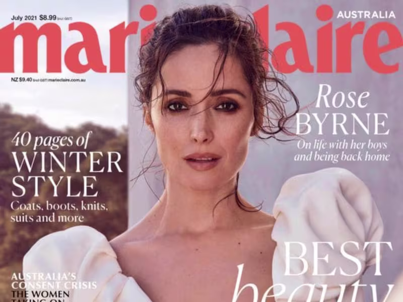 Cover image for Marie Claire Magazine Feature