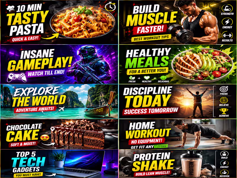 Cover image for High-Converting YouTube Thumbnails That Get