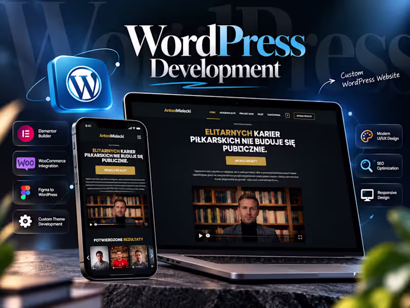 Cover image for Professional WordPress Websites | Fast, Responsive & SEO-Ready