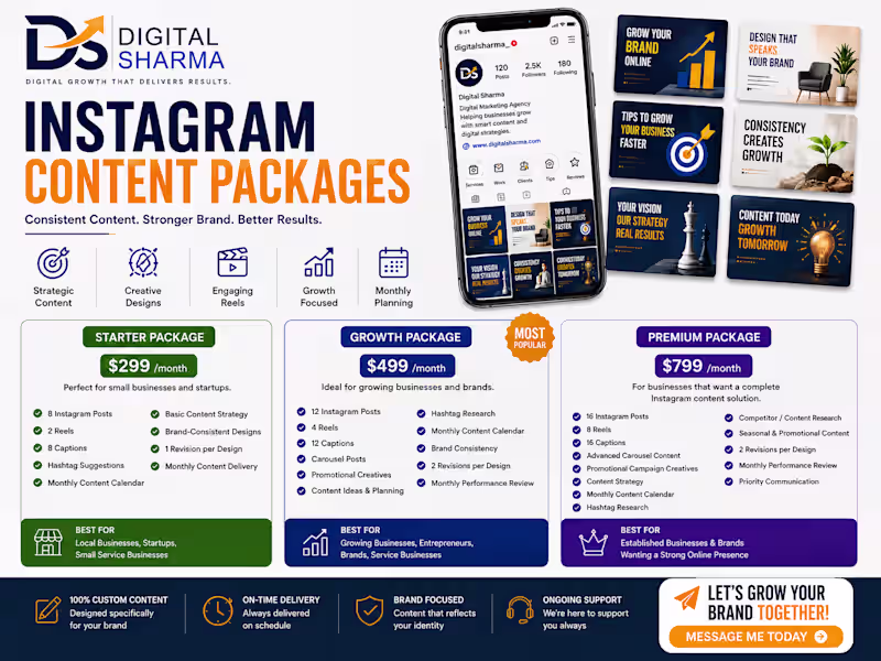 Cover image for Instagram Content Package