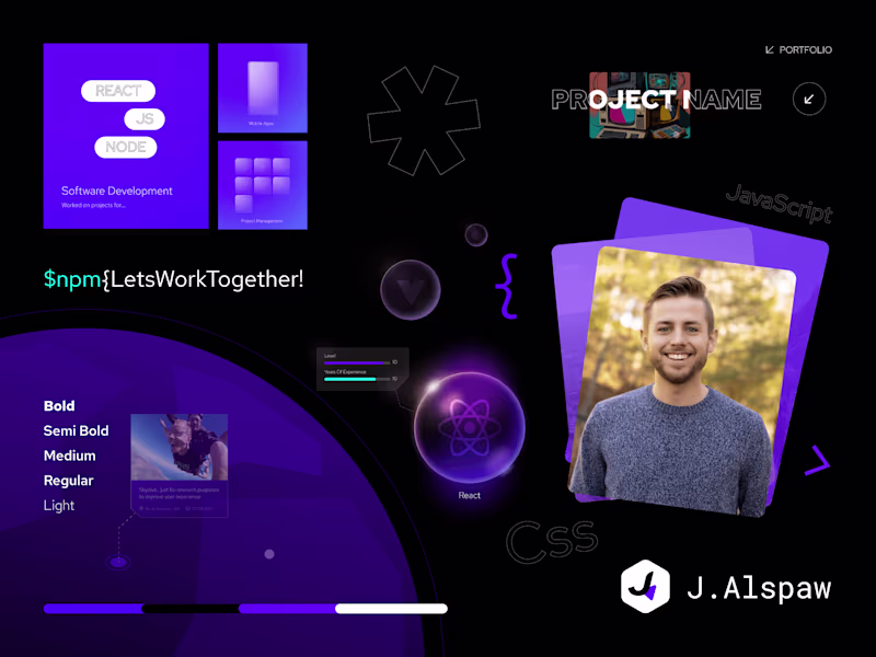 Cover image for Web Design, Branding & Brand Identity For Jacob Alspaw