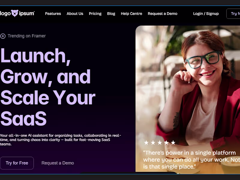 Cover image for Framer Landing Page (Development)