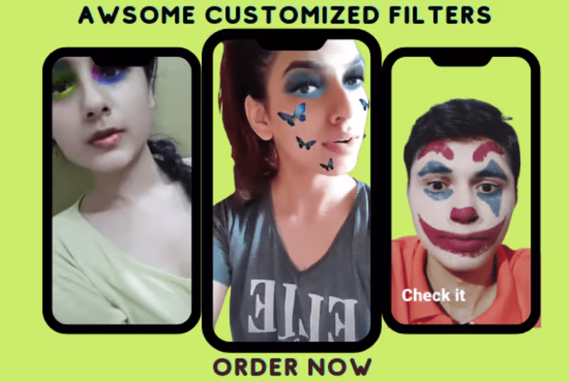 Cover image for Custom Snapchat filters or effects in Lens Studio
