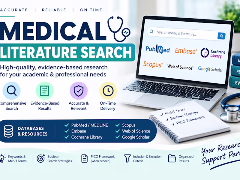 Cover image for Medical Literature Search 