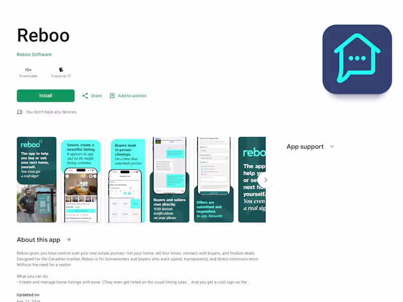 Cover image for Reboo - Direct-to-Buyer Real Estate Platform