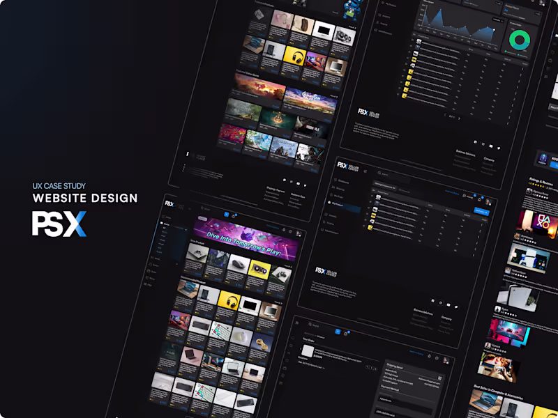 Cover image for Game Store Website Design