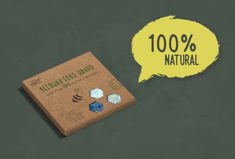 Cover image for Eco-friendly Packaging Design for Beeswax Wrap