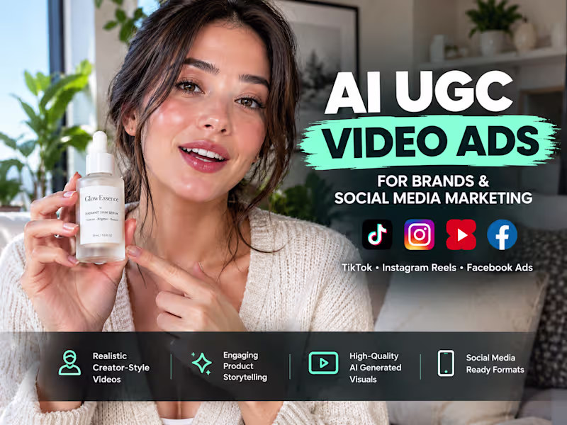 Cover image for AI UGC Video Ads for Brands & Social Media Marketing