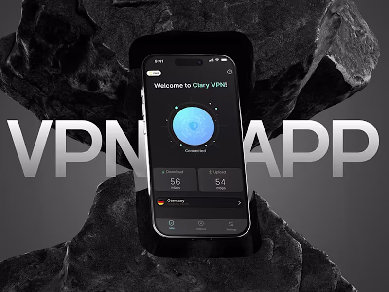 Cover image for VPN iOS App | Mobile UX/UI design