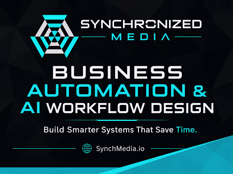 Cover image for Business Automation & AI Workflow Design