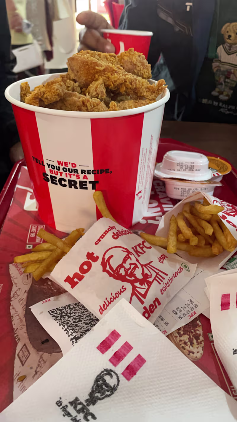 Cover image for Nice Kfc fries and fried chicken