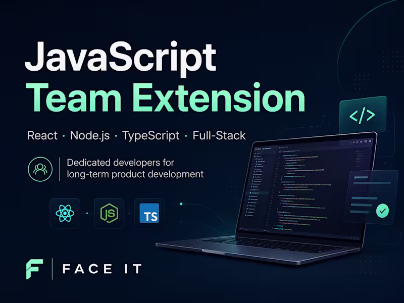 Cover image for Dedicated React, Node.js & Full-Stack Development