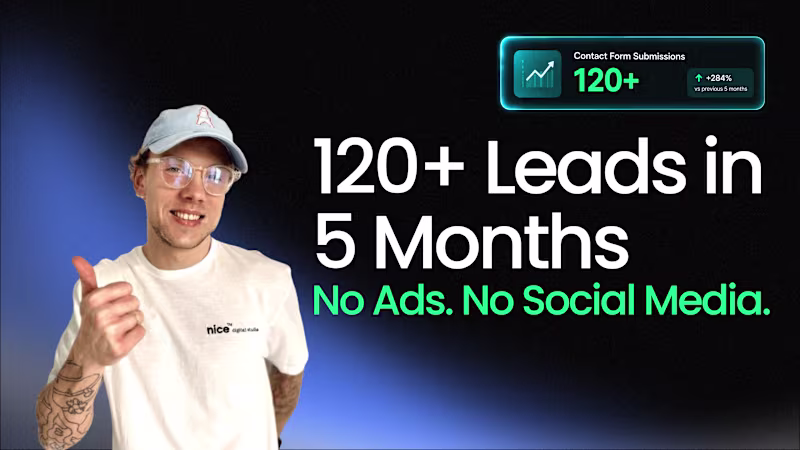 Cover image for Boost Your Website Leads: 120+ Inquiries in 5 Months