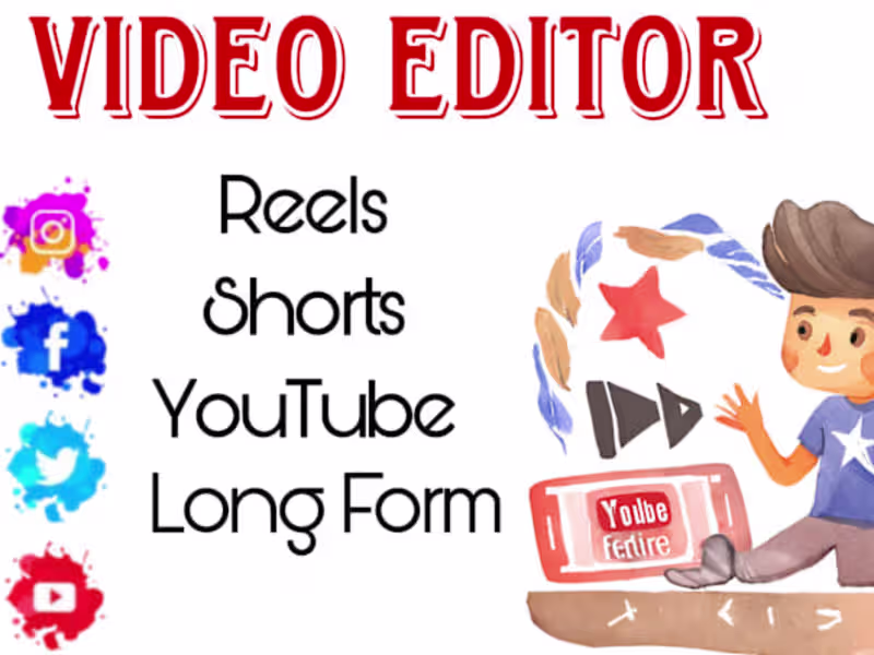 Cover image for I will Profssionally Edit Your Video Content