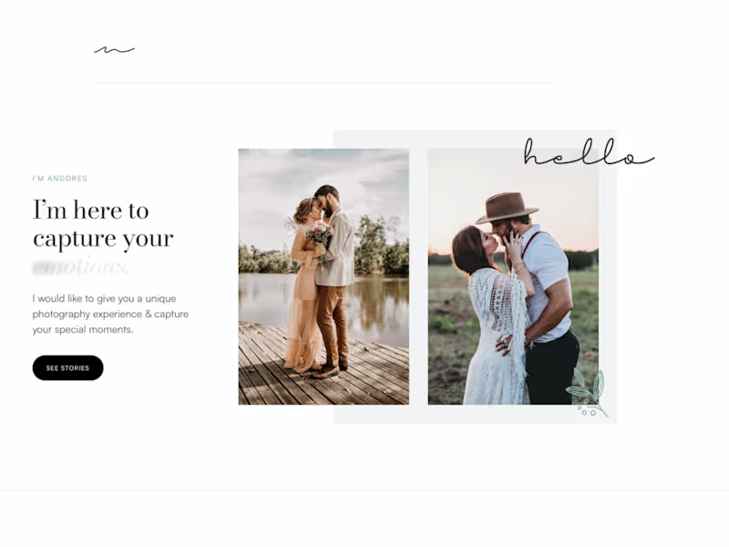Cover image for Anddres Photography — Premium Portfolio Platform