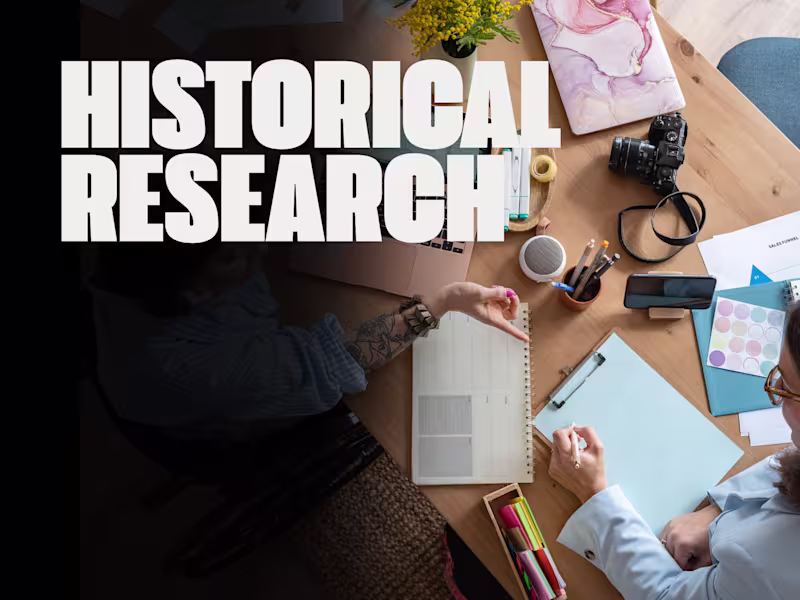 Cover image for Historical and Narrative Research for Creative Projects