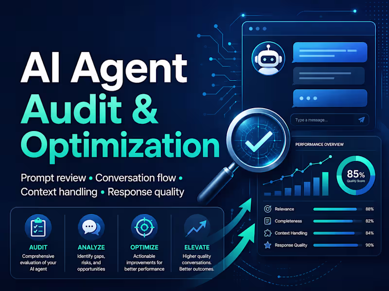 Cover image for AI Agent Audit & Optimization