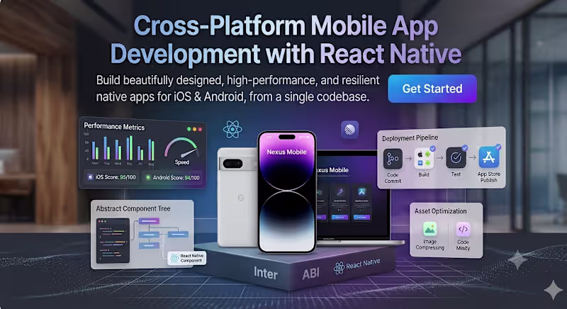 Cover image for Cross-Platform Mobile App Development with React Native