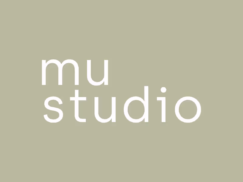 Cover image for mu studio ✨ logo