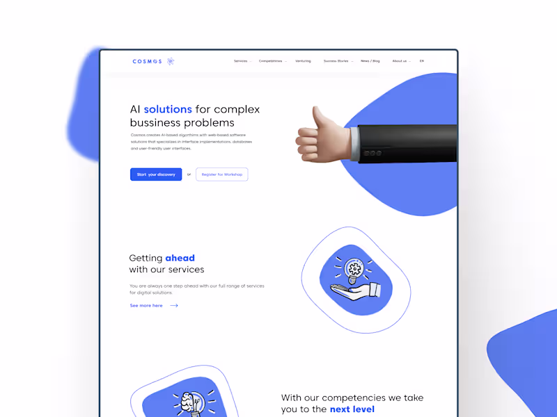Cover image for Website design