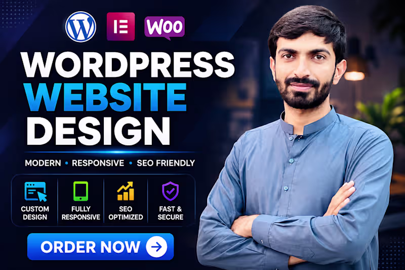 Cover image for WordPress Website Designing and Speed Optimization