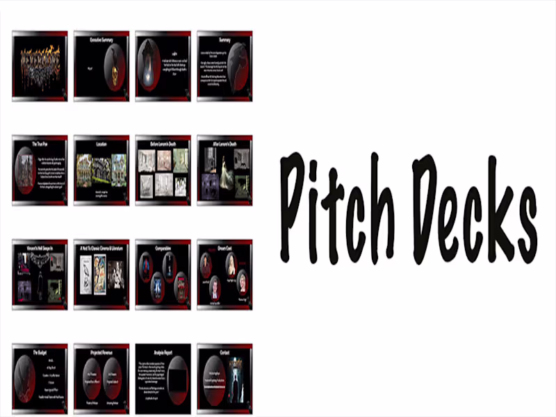 Cover image for Pitch Deck
