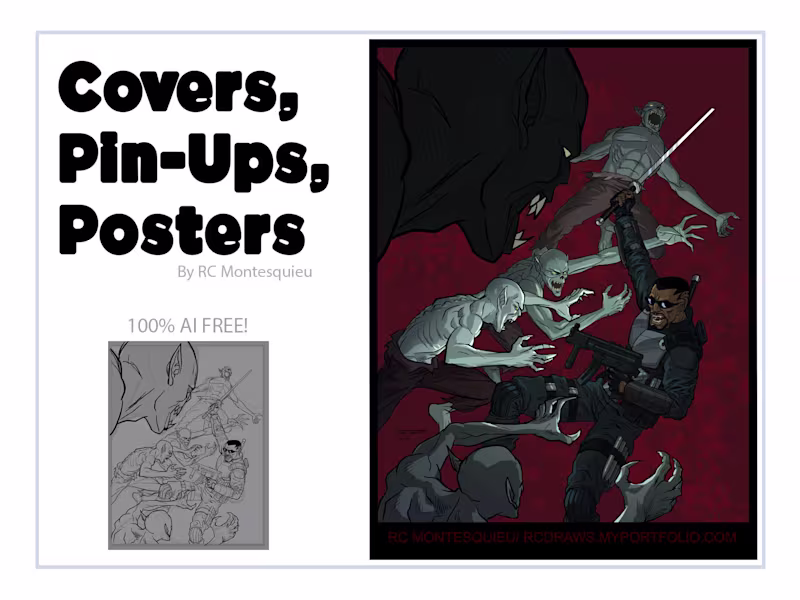 Cover image for Covers, Pin-Ups, Posters!