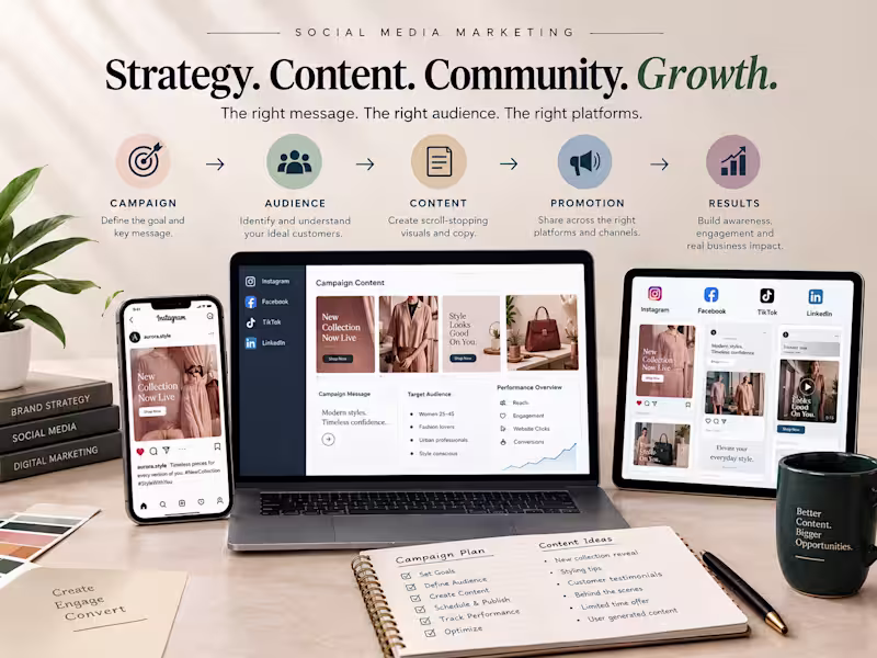Cover image for Social Media Marketing