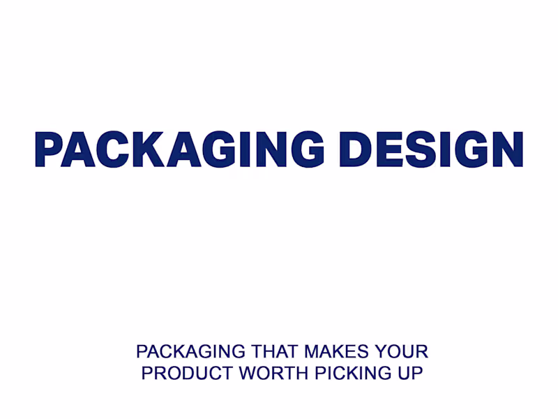 Cover image for PACKAGING DESIGN