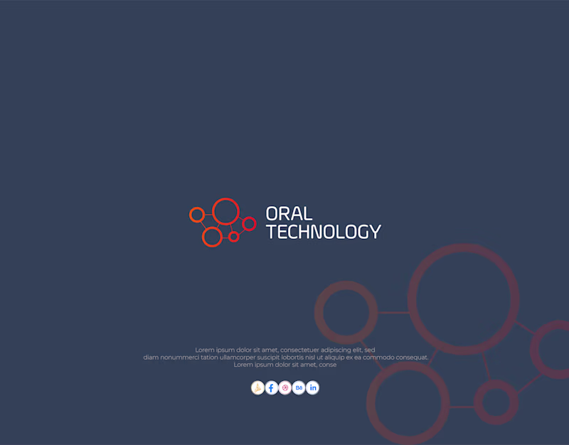 Cover image for Oral Technology Logo Design