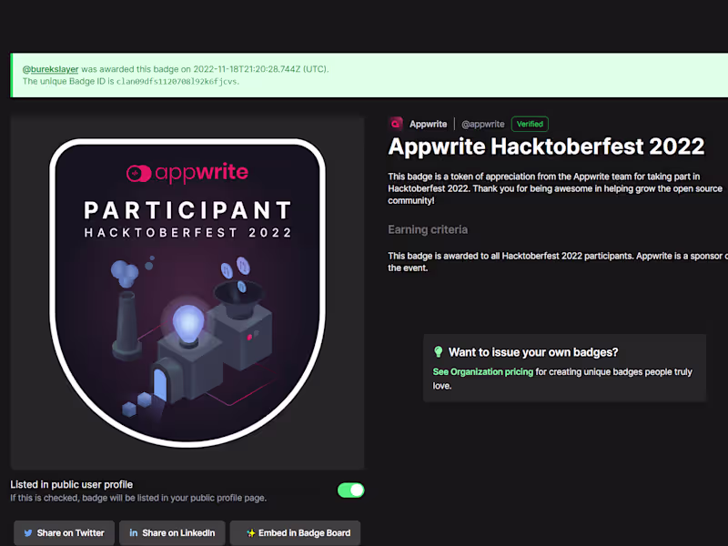Cover image for Hacktoberfest