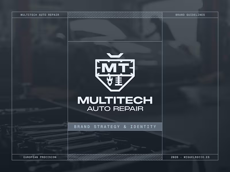 Cover image for Multitech Auto Repair - Brand strategy & identity