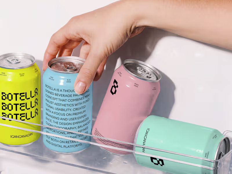 Cover image for Botella - Beverage Packaging Concept