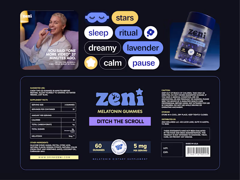 Cover image for Brand Identity + Packaging for Beauty & Wellness