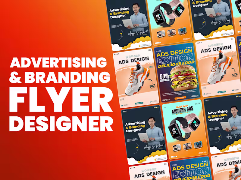 Cover image for Advertising & Product Promotion Design
This