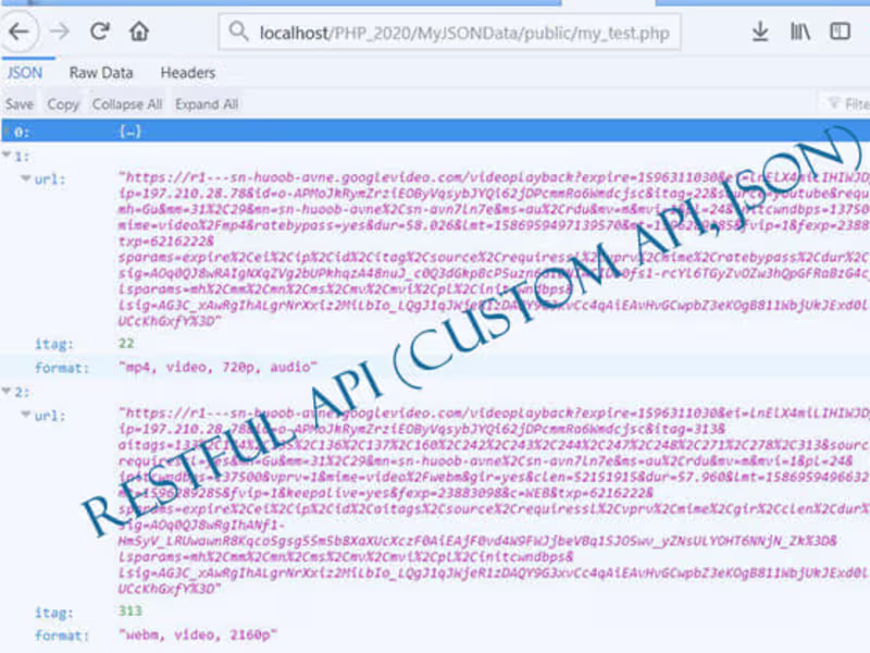 Cover image for Custom API Development & Integration – Laravel, Node.js, PHP API