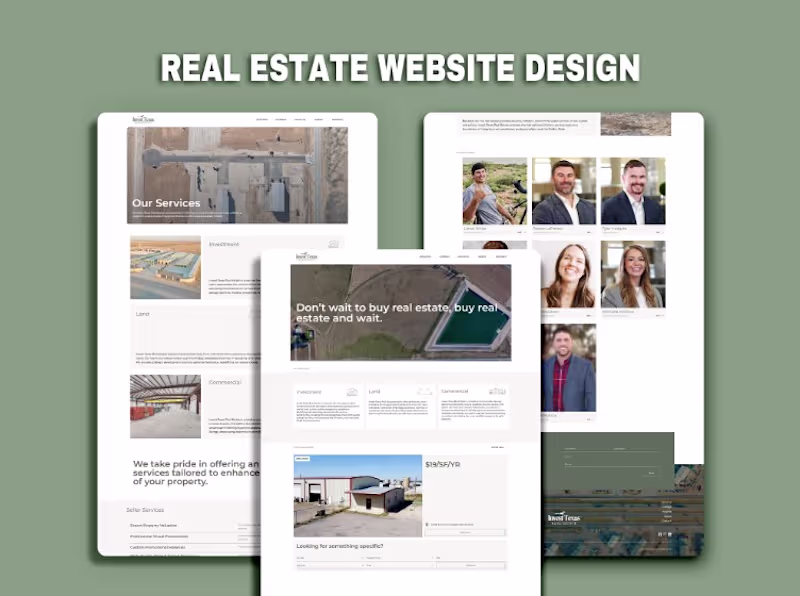 Cover image for Real Estate Web Design