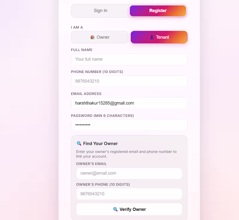 Cover image for Rentflow-Multi tenant Multi-Property Management system