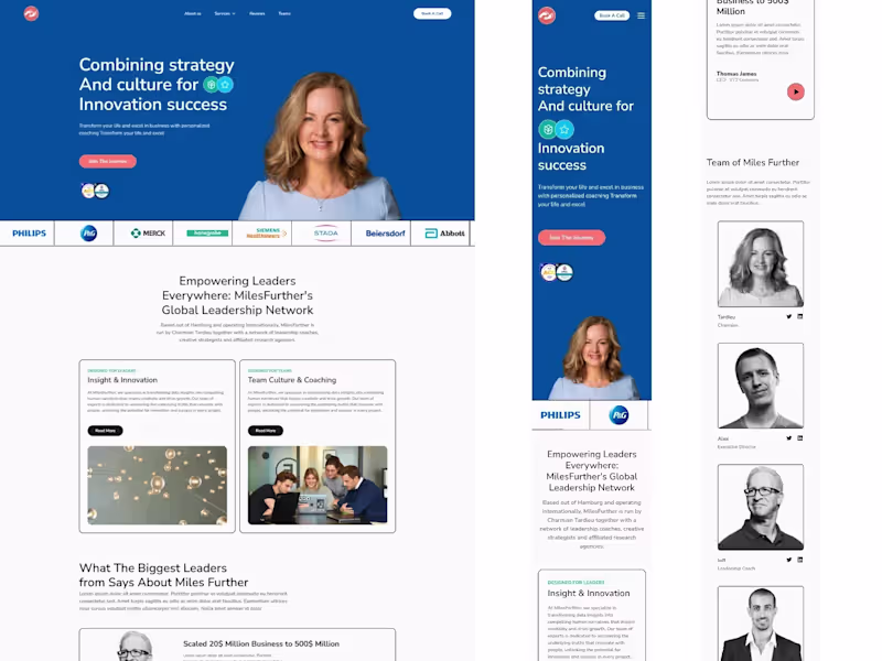 Cover image for Webflow Landing Page