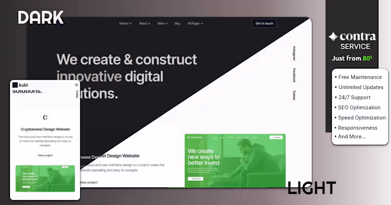 Cover image for Web Development Just From 80$