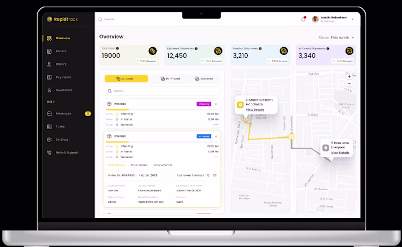 Cover image for Logistics & Delivery Tracking Platform
