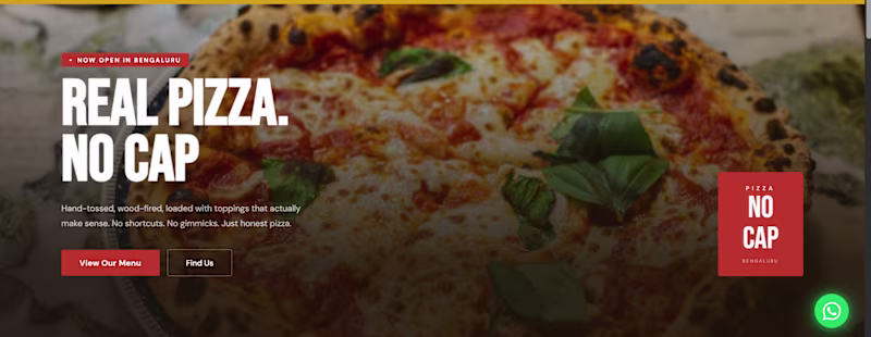 Cover image for A small Demo Website for a Pizza Shop