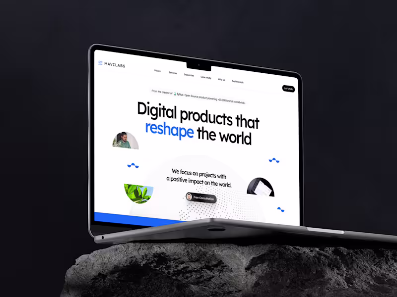 Cover image for Mavilabs: Brand & Framer Site