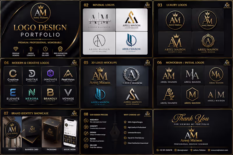 Cover image for Brand identity logo design 