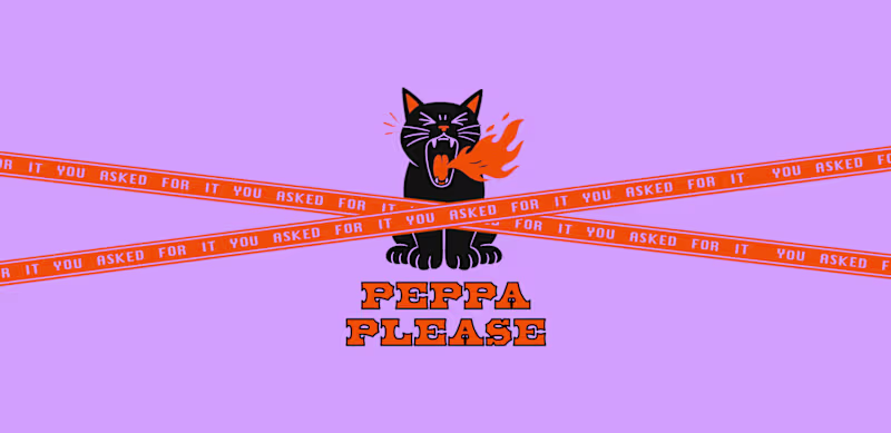 Cover image for Peppa Please Hot Sauce Branding