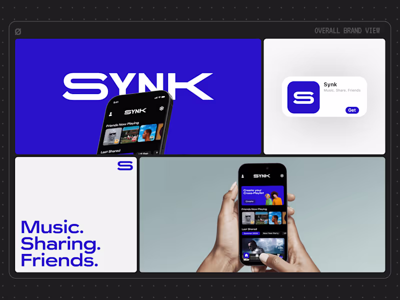 Cover image for SYNK — Music App
My friends